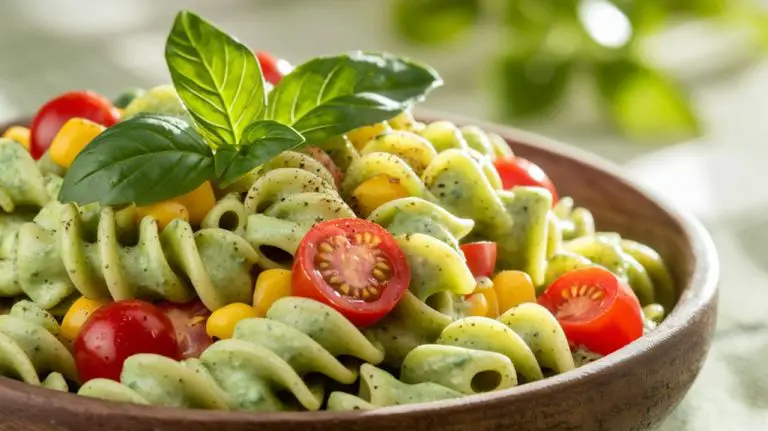 creamy avocado pasta salad