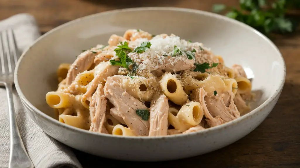 creamy chicken pasta recipe