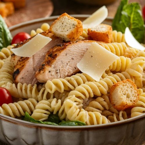 creamy chicken pasta salad