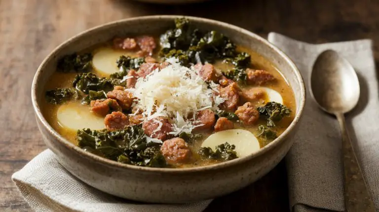 creamy sausage potato soup