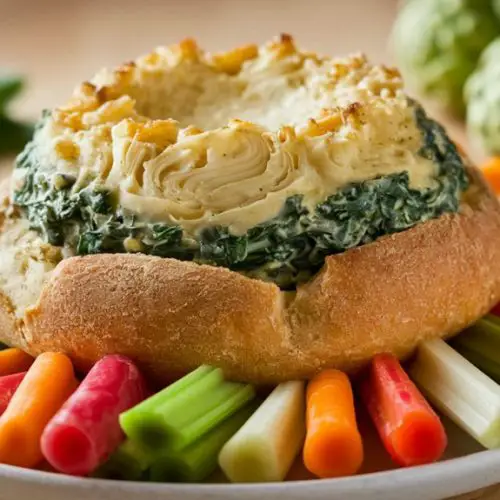 creamy spinach artichoke dip