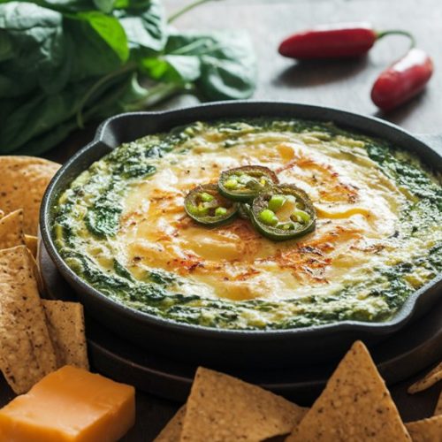 creamy spinach cheese dip