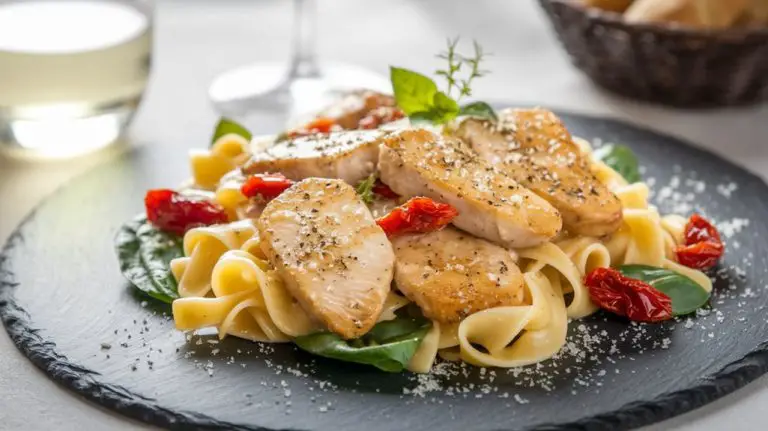 creamy tuscan chicken pasta