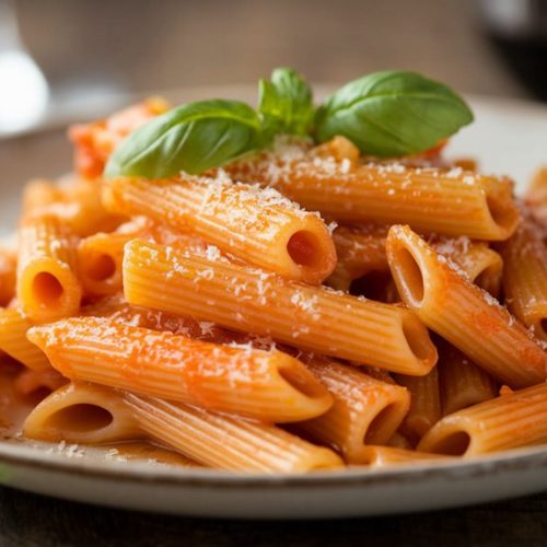 creamy vodka sauce pasta