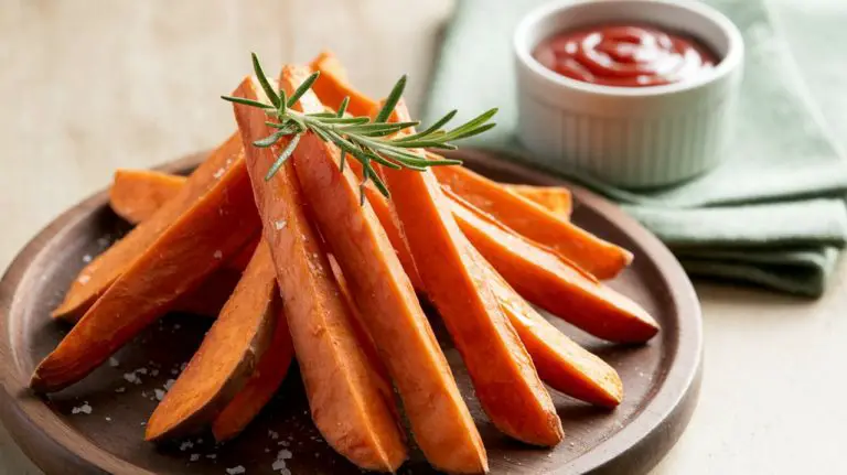 crispy baked sweet potato fries