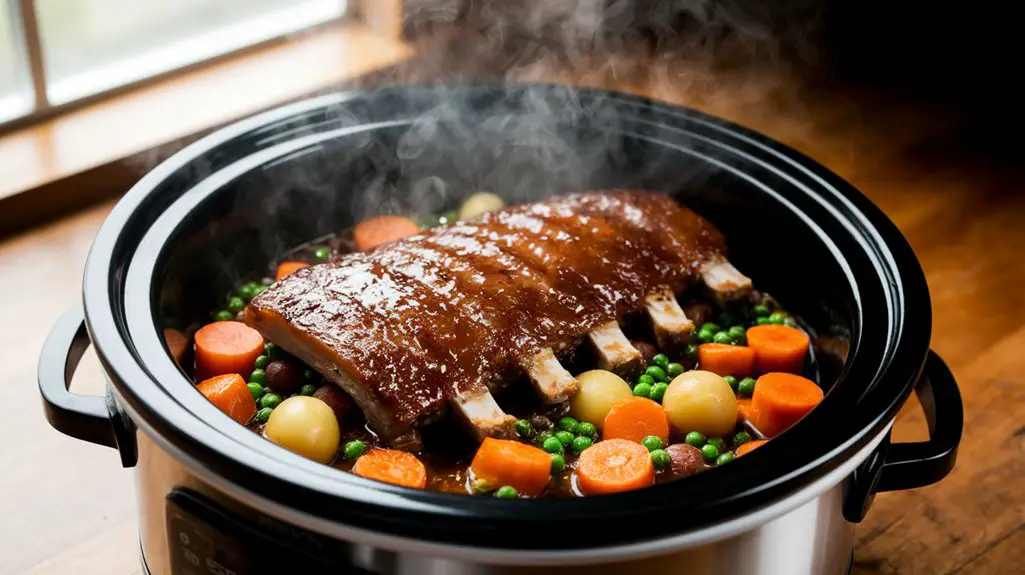 crockpot boneless pork ribs