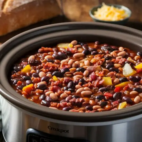 crockpot cowboy beans recipe