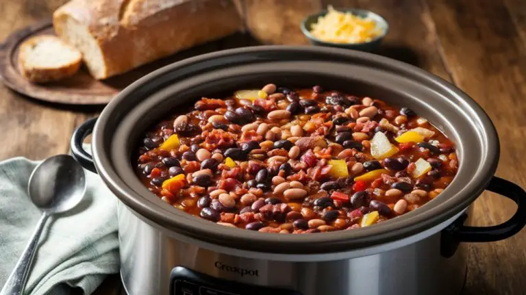 crockpot cowboy beans recipe