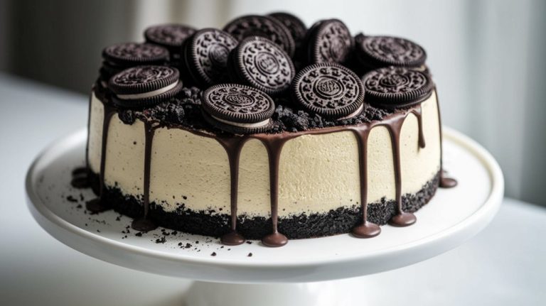 decadent oreo cheesecake dessert