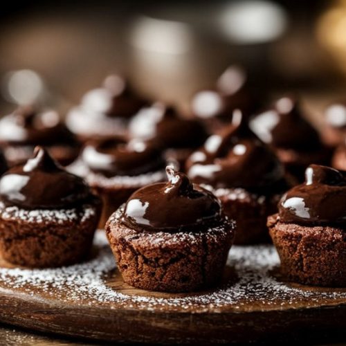 delicious bite sized brownies