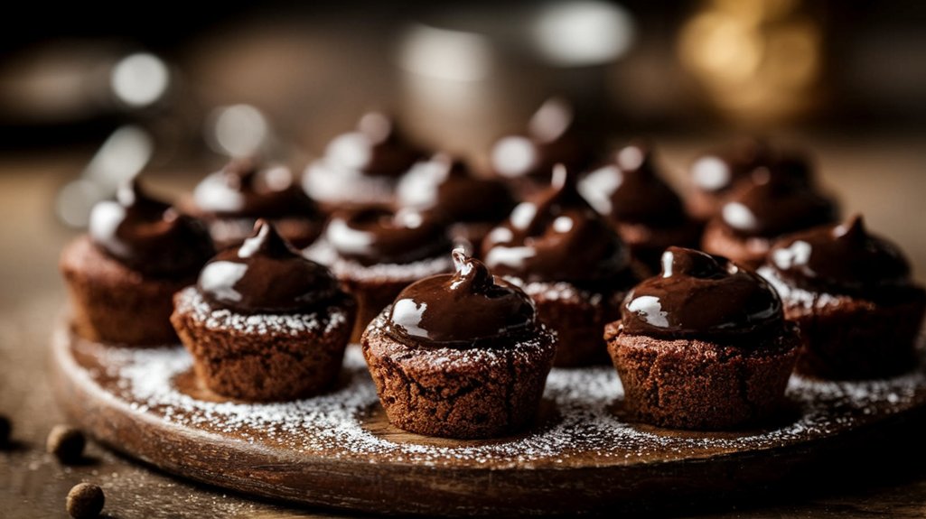 delicious bite sized brownies