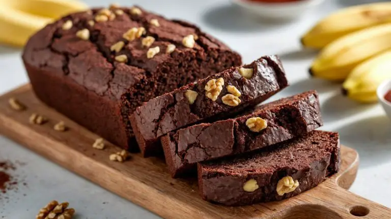 delicious brownie banana bread