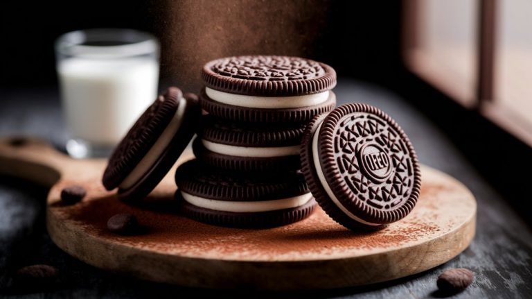 delicious chocolate sandwich cookies