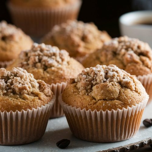 delicious coffee cake muffins