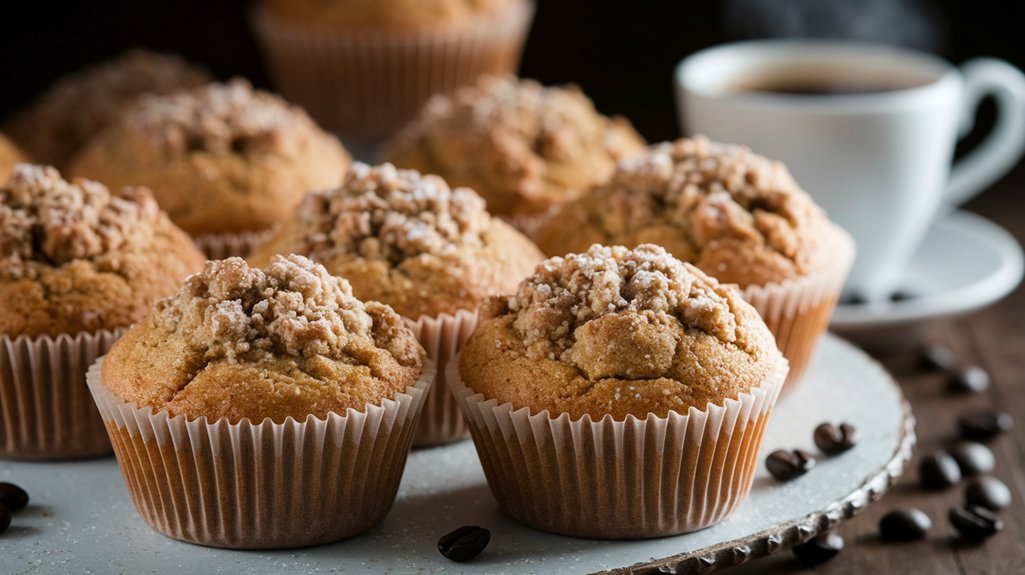 delicious coffee cake muffins