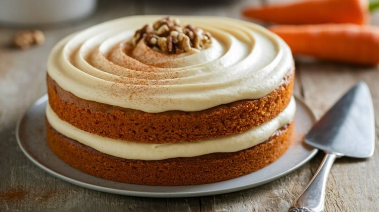delicious homemade carrot cake