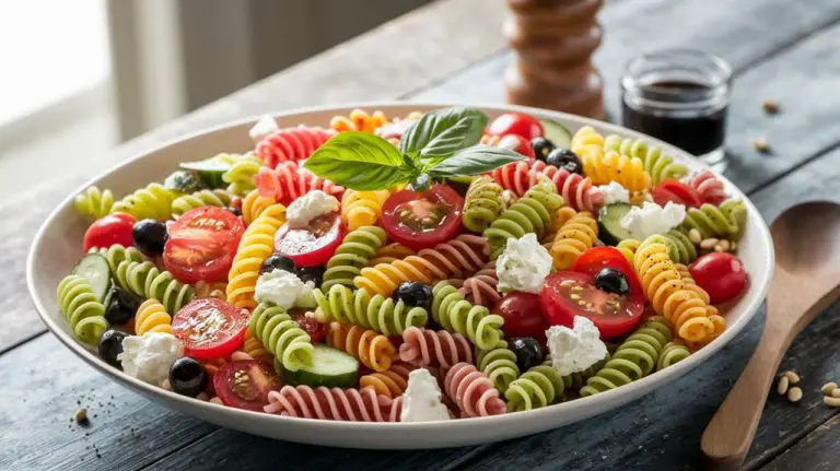 delicious mediterranean pasta dish