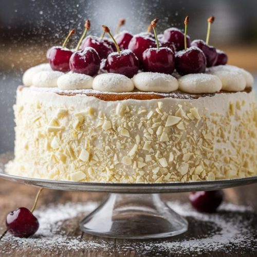 delicious whipped cream dessert