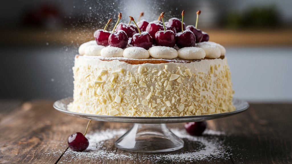 delicious whipped cream dessert