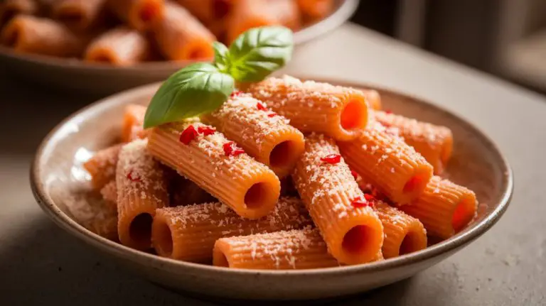 flavorful and zesty pasta