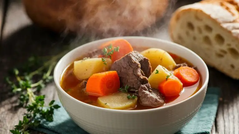 hearty vegetable beef soup