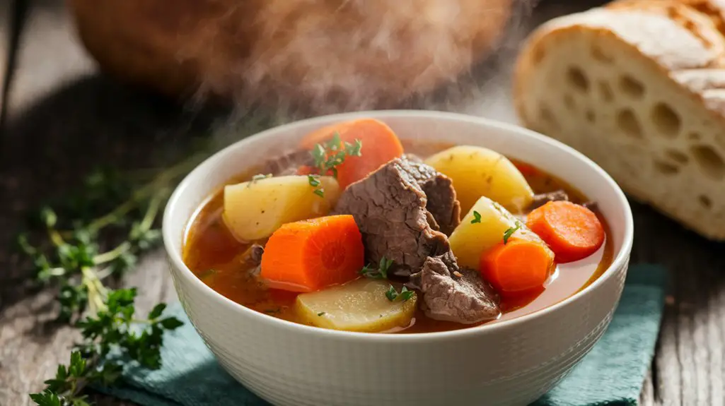hearty vegetable beef soup