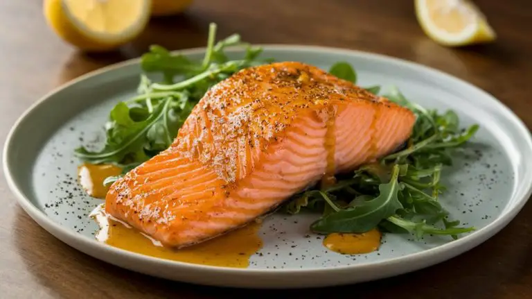 honey mustard glazed salmon