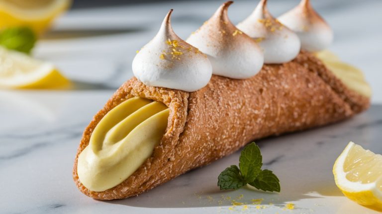 lemon meringue pie dessert