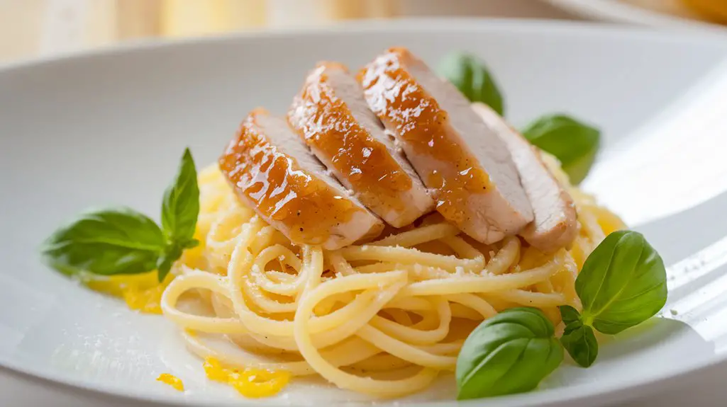 lemon pasta with chicken