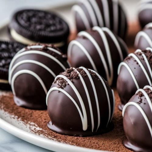 oreo chocolate dessert bites