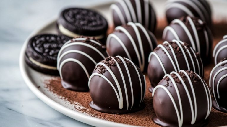 oreo chocolate dessert bites