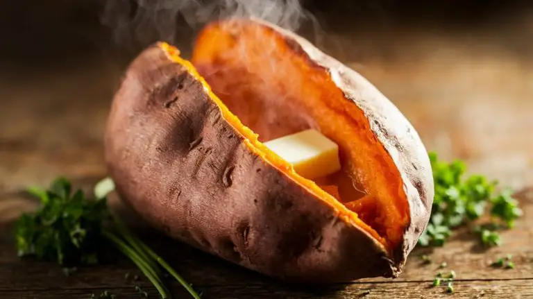 oven roasted sweet potato dish
