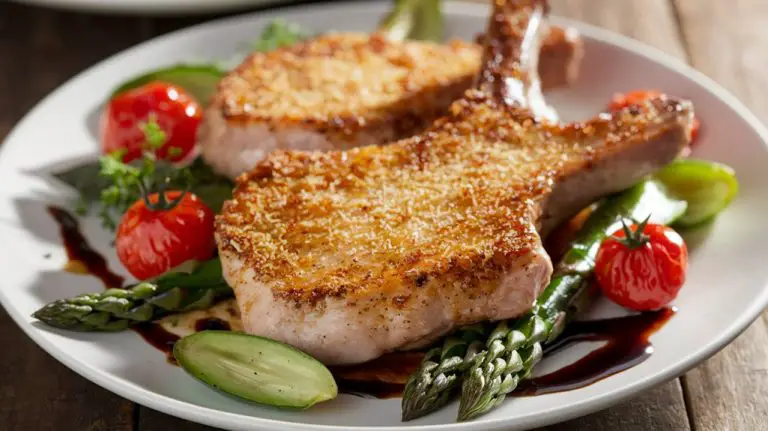 parmesan crusted pork chops