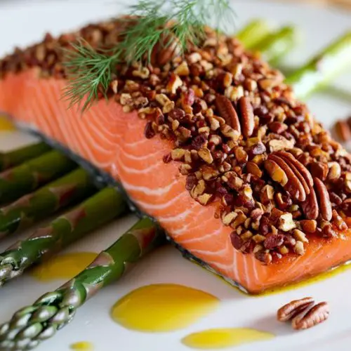 pecan crusted salmon recipe