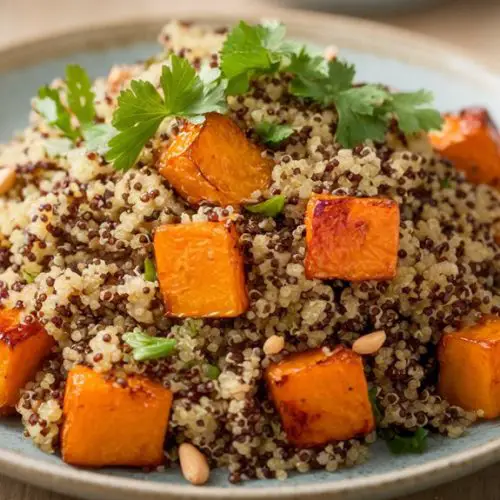 quinoa and sweet potato dish