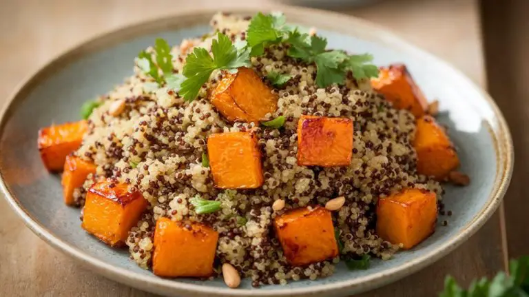 quinoa and sweet potato dish