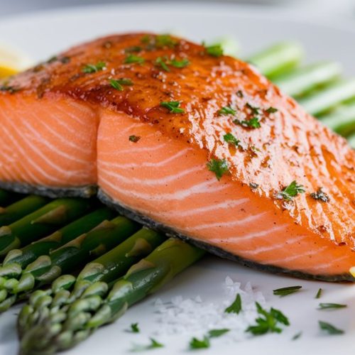 savory garlic butter salmon
