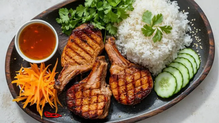 savory grilled pork chops