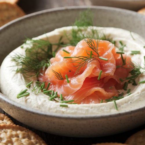 smoked salmon cream dip