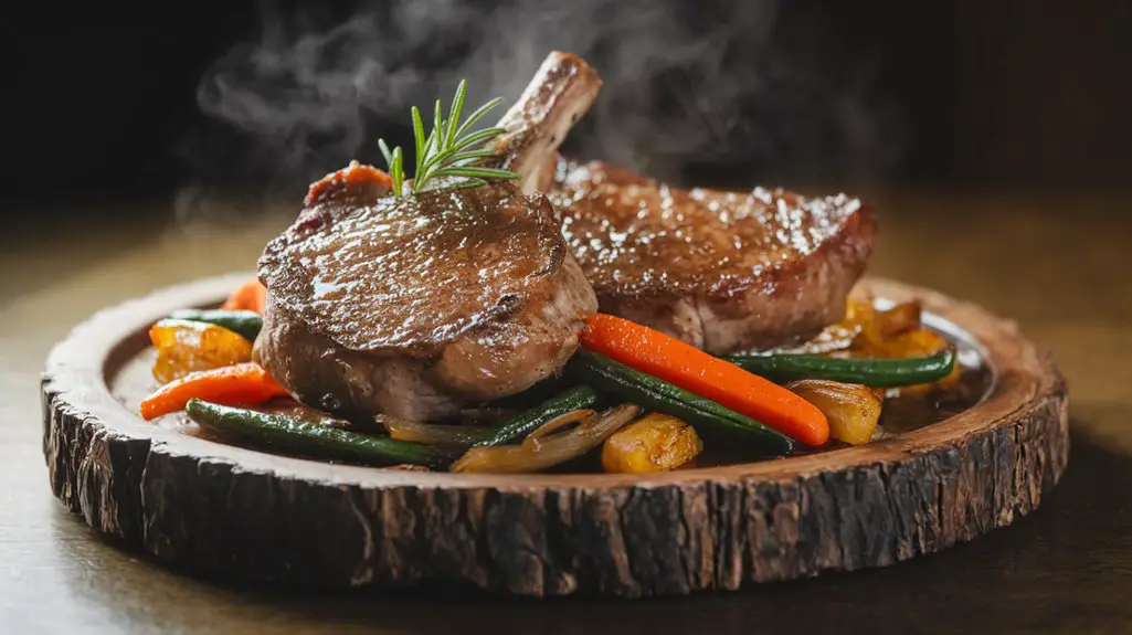 Slow Cooker Pork Chops-tender flavorful slow cooked chops
