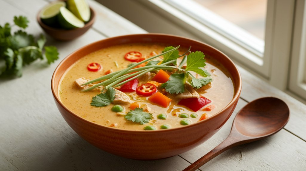 thai coconut chicken soup