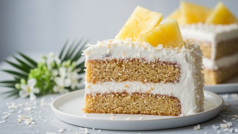 tropical flavored dessert delight