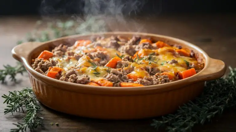 turkey and sweet potato bake