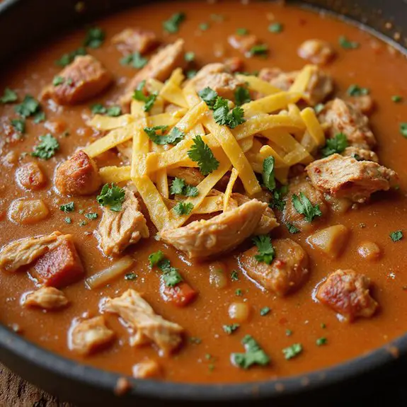 chili chicken enchilada soup