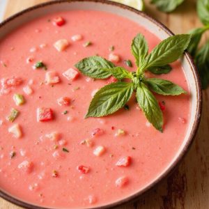 chilled watermelon soup recipe