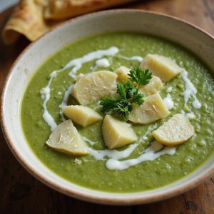 creamy broccoli potato soup
