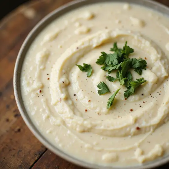 creamy cauliflower soup recipe