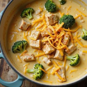 creamy chicken broccoli soup