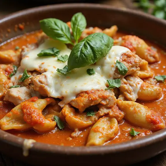 creamy chicken parmesan soup