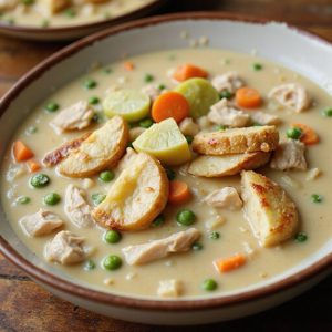 creamy chicken pot soup